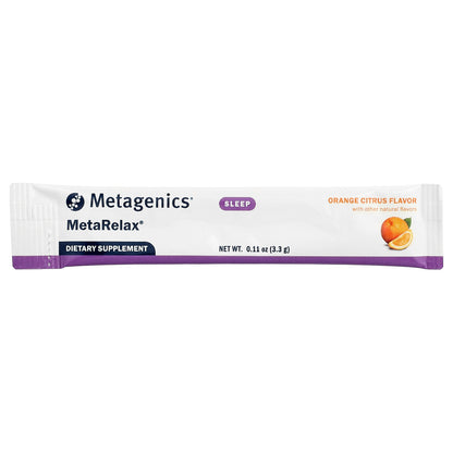 Metagenics, MetaRelax®, Orange Citrus, 30 Packets, 0.11 oz (3.3 g) Each