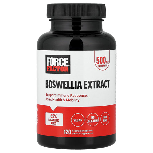 Force Factor, Boswellia Extract, 500 mg, 120 Vegetable Capsules
