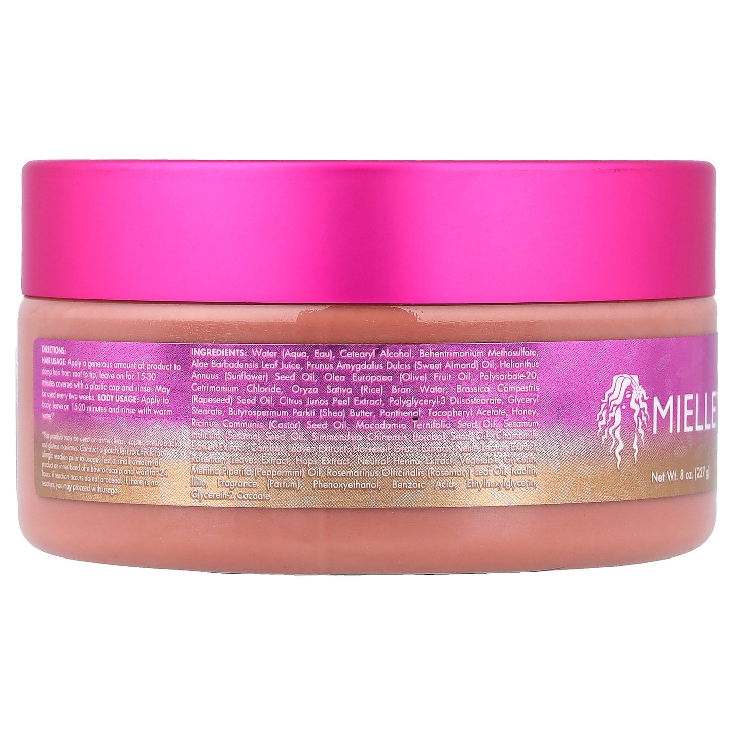 Mielle, Rice Water Collection, Clay Masque, 8 oz (227 g)