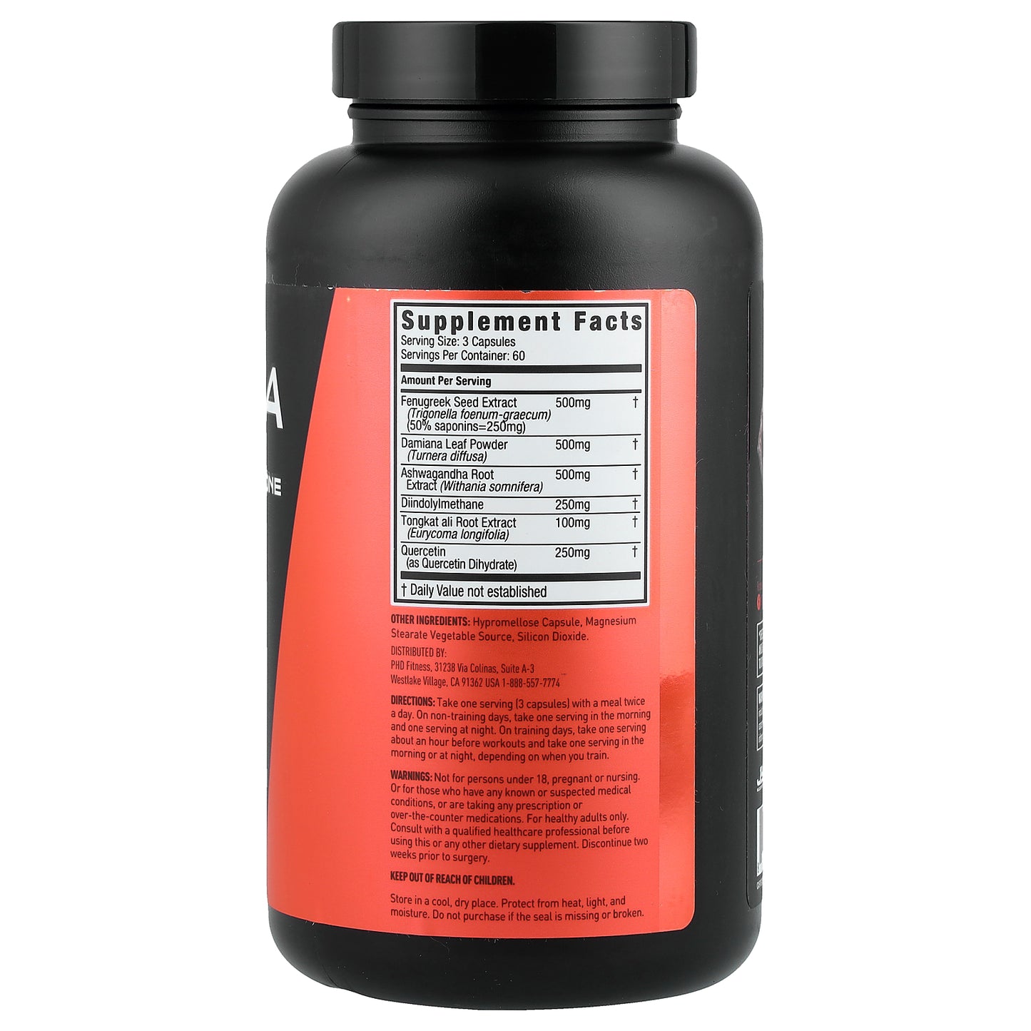 JYM Supplement Science, Alpha, Testosterone Support, 180 Vegetarian Capsules