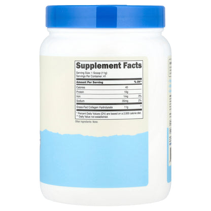 Nutricost, Collagen Peptides, Unflavored, 16.2 oz (454 g)