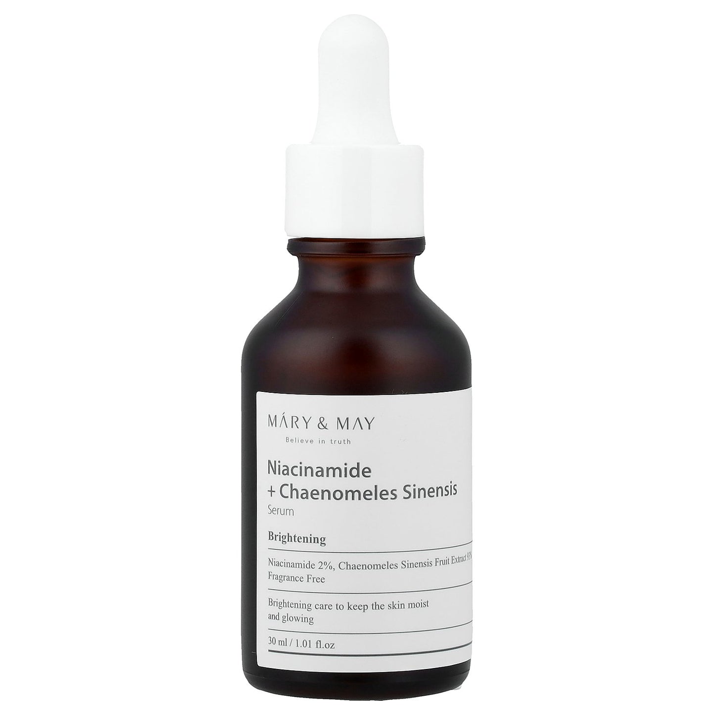 Mary & May, Niacinamide + Chaenomeles Sinensis Serum, 1.01 fl oz (30 ml)