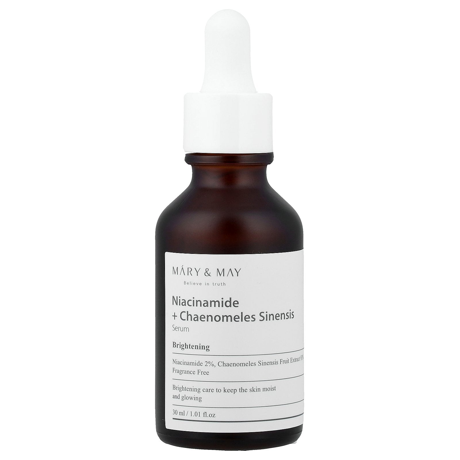 Mary & May, Niacinamide + Chaenomeles Sinensis Serum, 1.01 fl oz (30 ml)