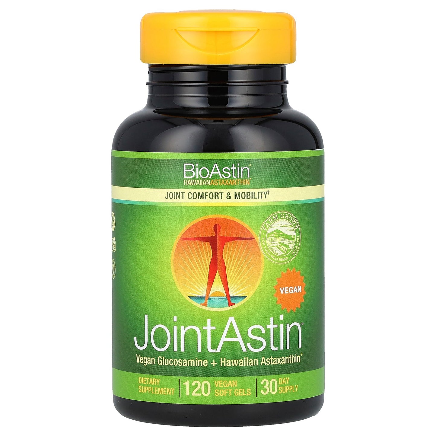 Nutrex Hawaii, BioAstin®, Hawaiian Astaxanthin, JointAstin™, 120 Vegan Soft Gels