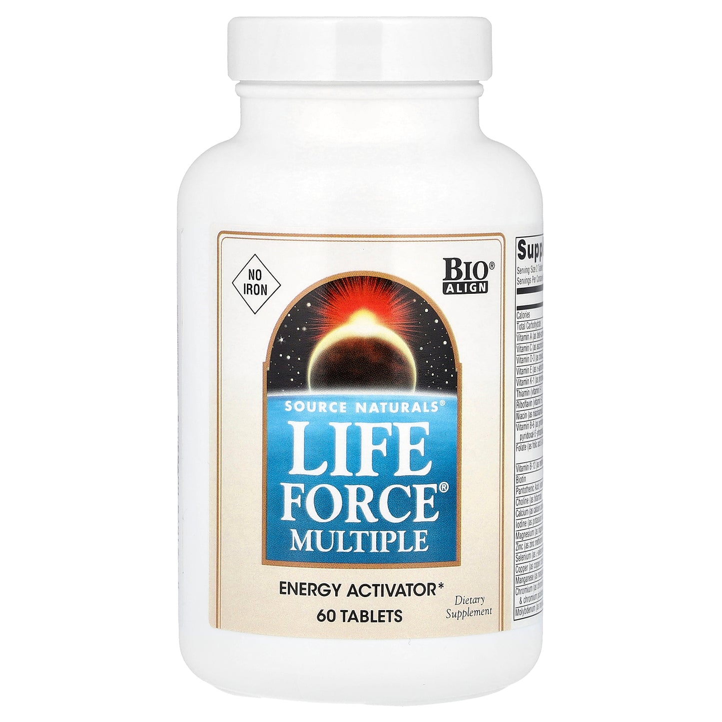 Source Naturals, Life Force® Multiple, No Iron, 60 Tablets