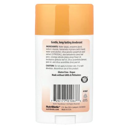 NutriBiotic, Deodorant, Mango Melon, 2.6 oz (75 g)