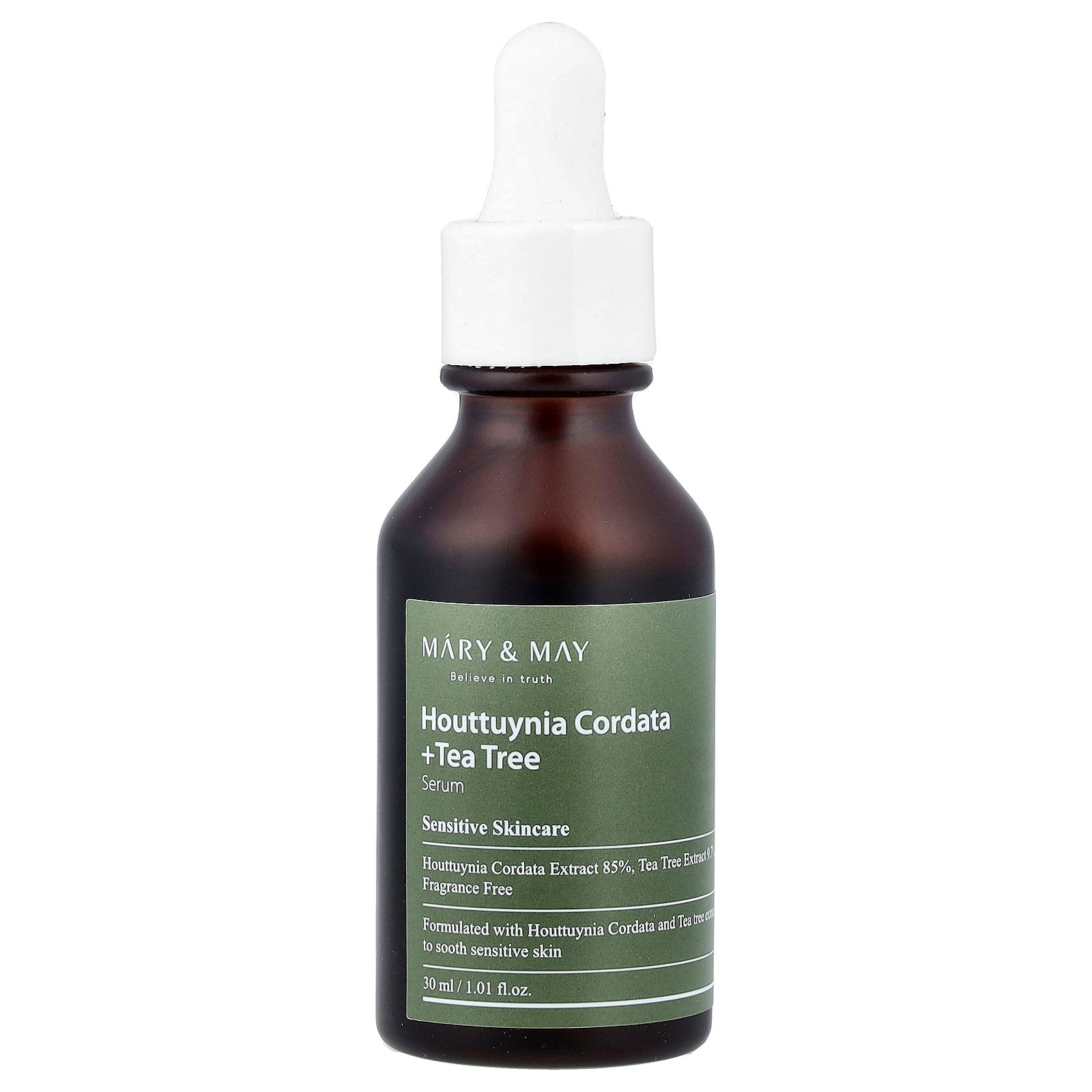 Mary & May, Houttuynia Cordata + Tea Tree Serum, 1.01 fl oz (30 ml)