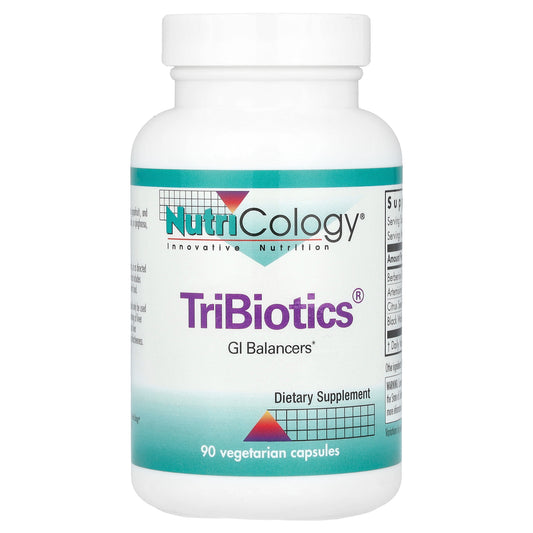 Nutricology, TriBiotics®, GI Balancers, 90 Vegetarian Capsules