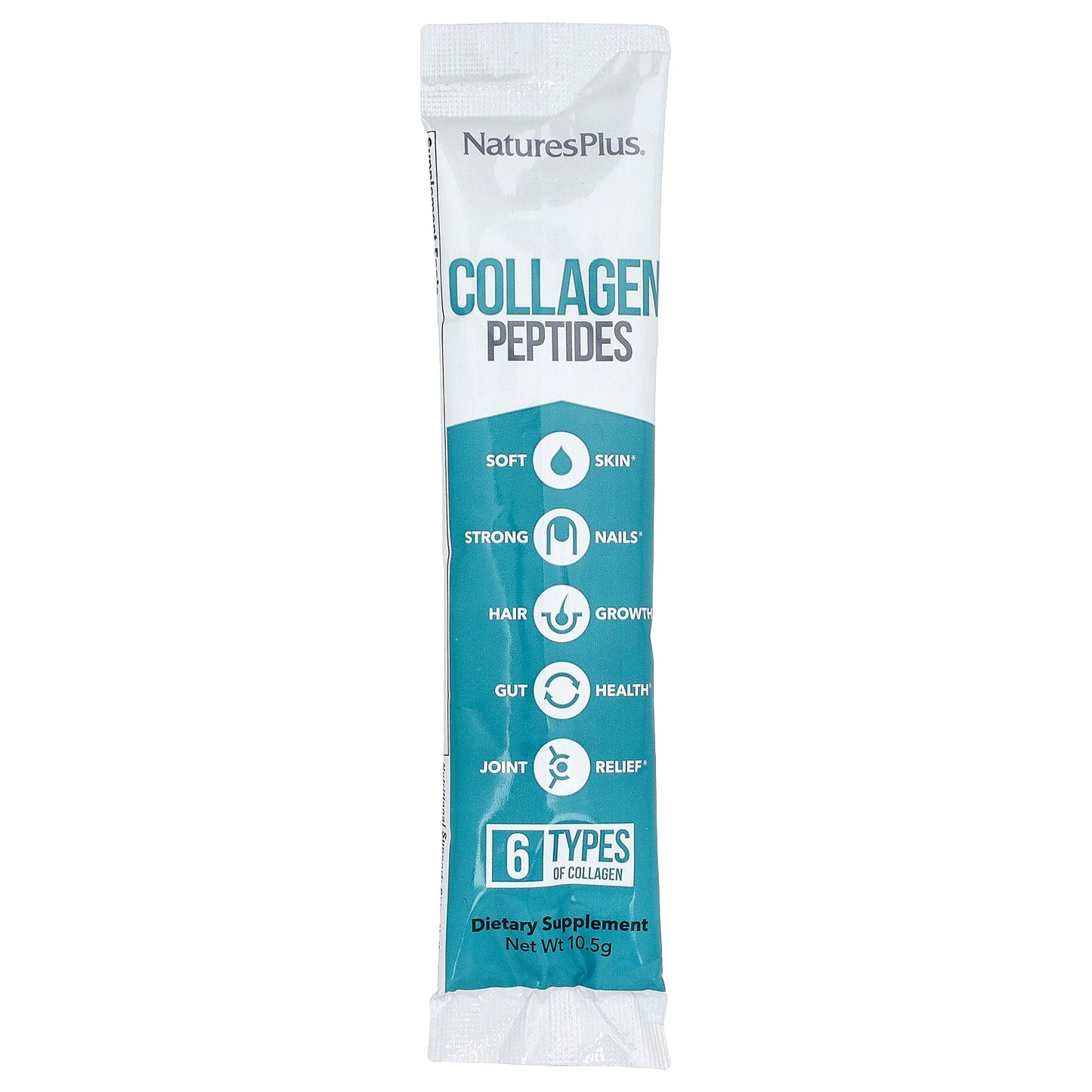NaturesPlus, Collagen Peptides, 20 Stick Packets, 0.37 oz (10.5 g) Each