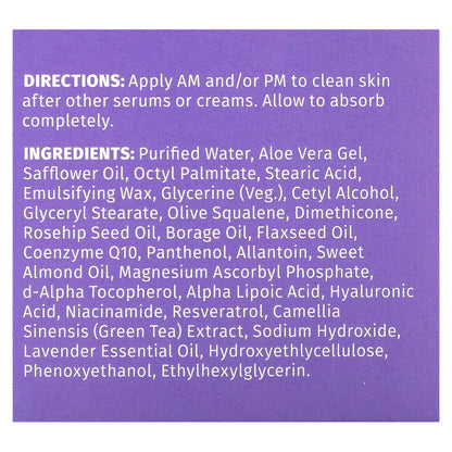 Reviva Labs, Antioxidant Day Creme, Anti-Aging, 2 oz (55 g)