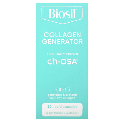 Biosil, Collagen Generator, 30 Liquid Capsules