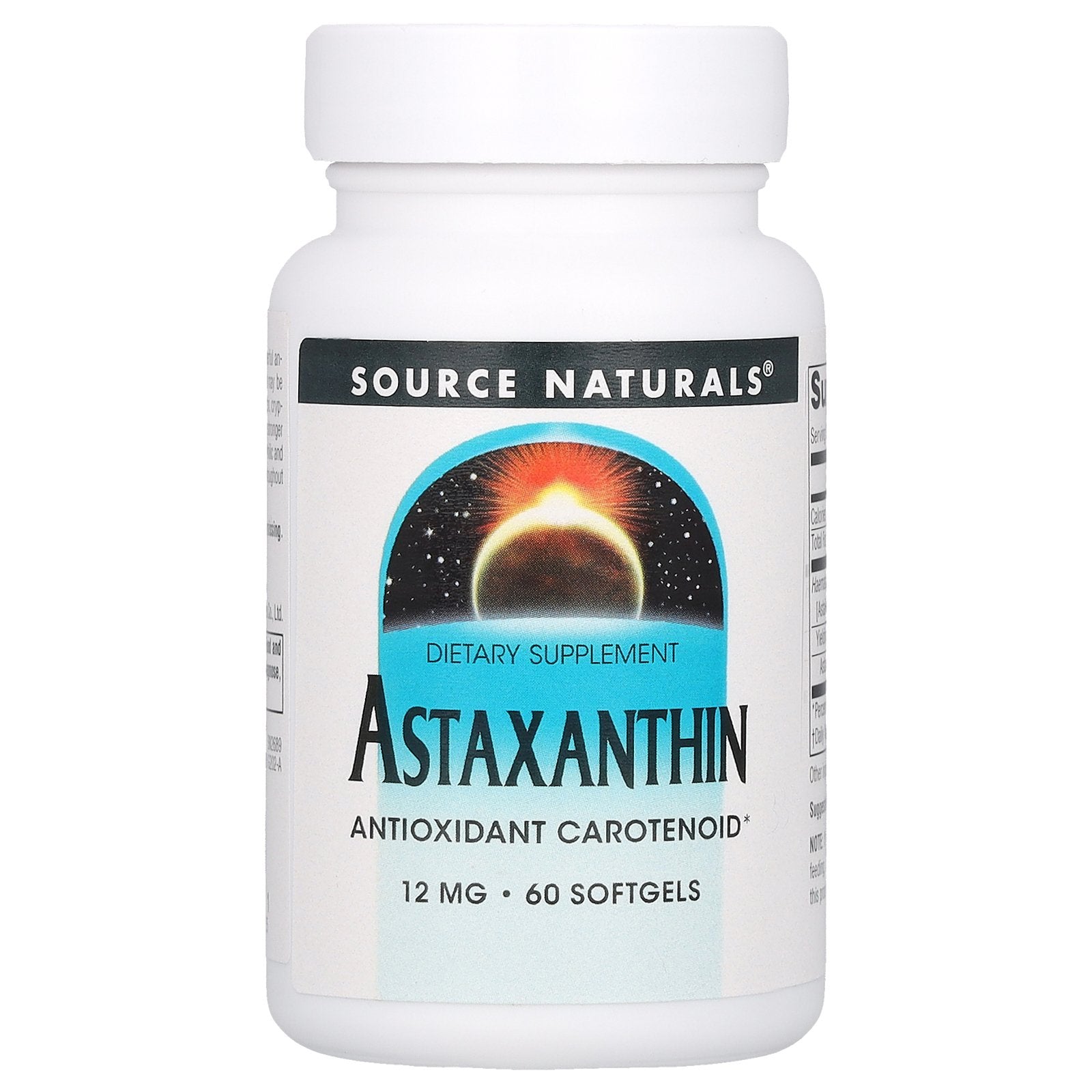 Source Naturals, Astaxanthin, 12 mg, 60 Softgels