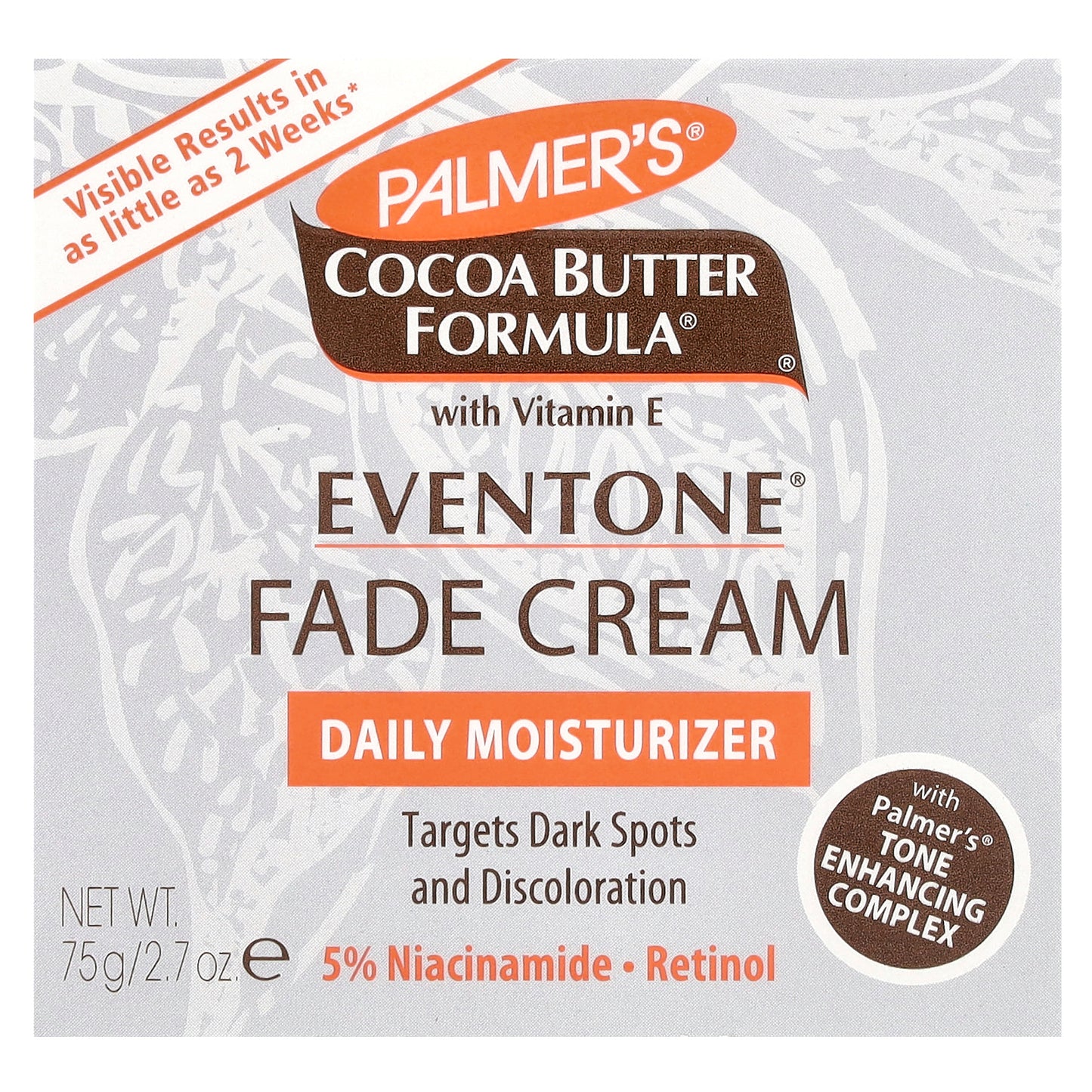 Palmer's, Coconut Butter Formula® with Vitamin E, Eventone® Fade Cream, 2.7 oz (75 g)