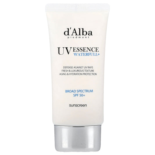 d'Alba, UV Essence Waterfull+ Sunscreen, SPF 50+, 1.69 fl oz (50 ml)