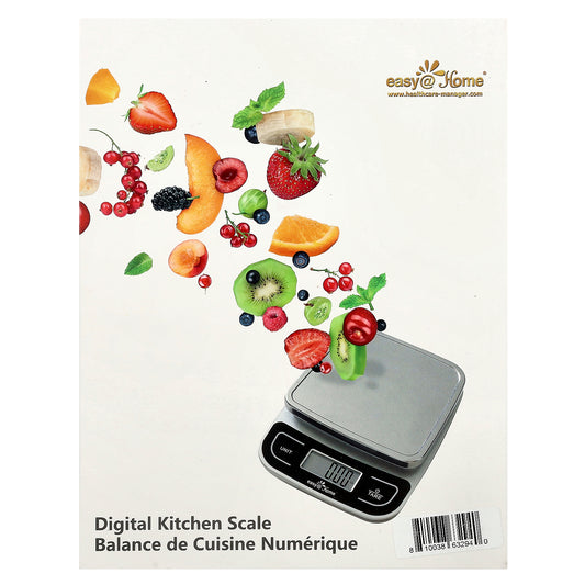Easy@Home, Digital Kitchen Scale, EKS-202, 1 Scale