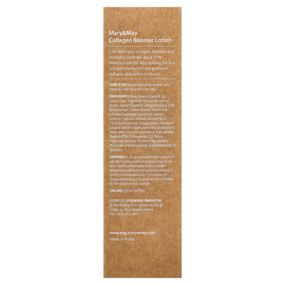 Mary & May, Collagen Booster Lotion, 4.05 fl oz (120 ml)