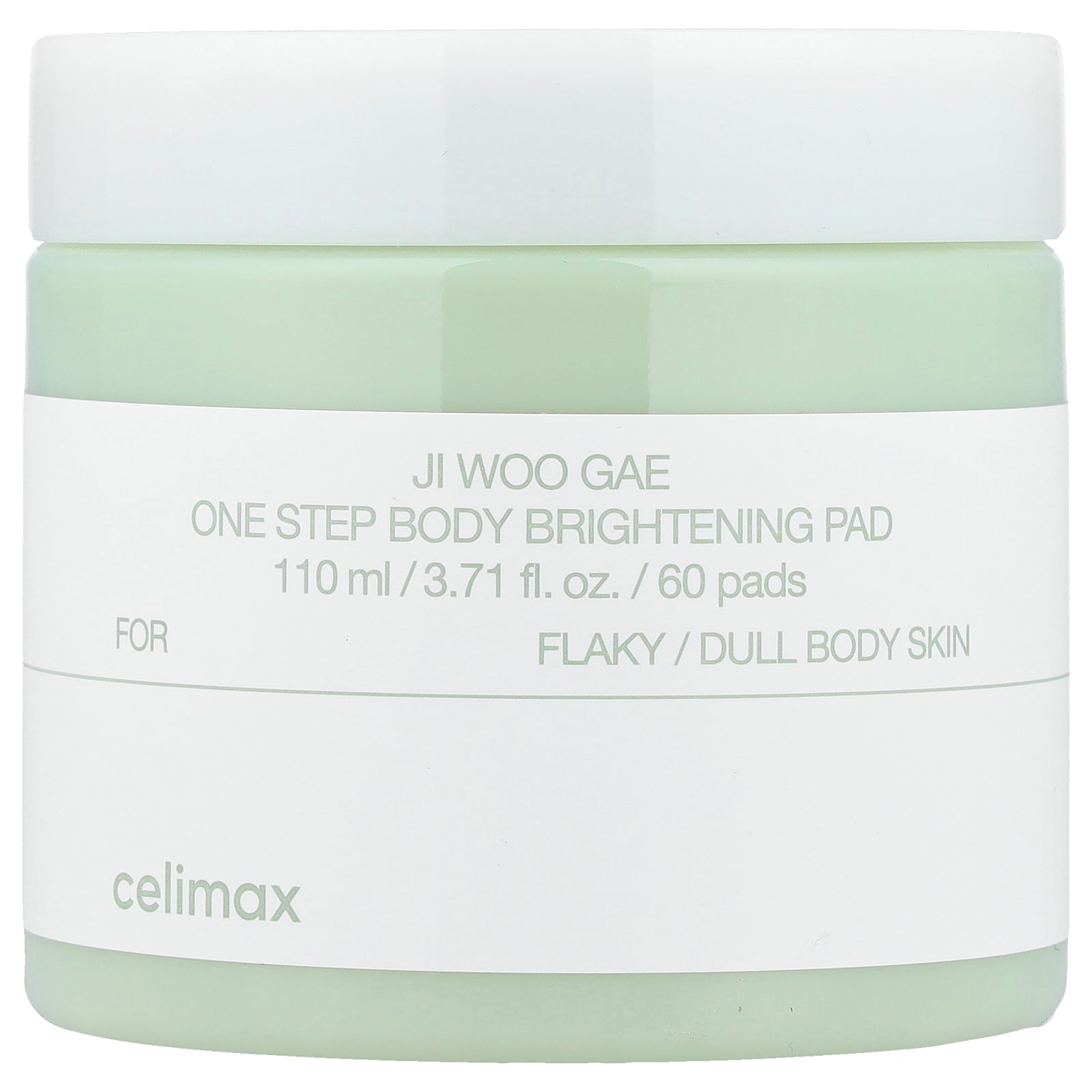 Celimax, Ji Woo Gae, One Step Body Brightening Pad, 60 Pads, 3.71 fl oz (110 ml)