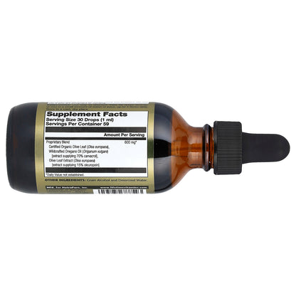 LifeTime Vitamins, Oregano Oil & Olive Leaf, 2 fl oz (59 ml)