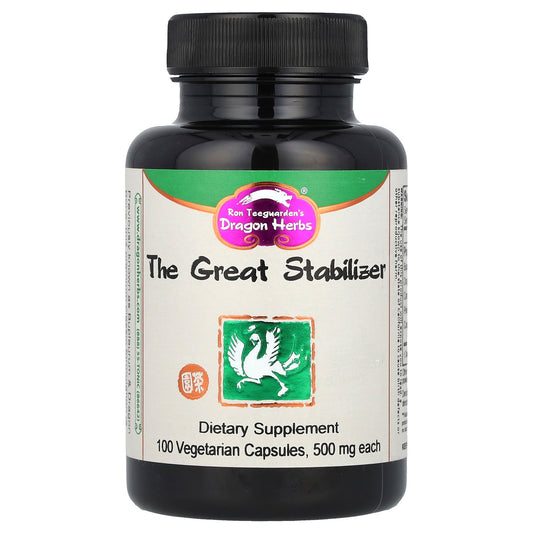 Dragon Herbs, The Great Stabilizer , 500 mg, 100 Vegetarian Capsules