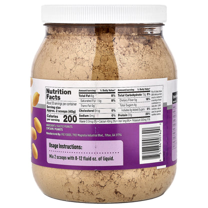 PB2 Foods, Performance, Pure Peanut Protein Plant Powder, 2 lb ( 907 g)