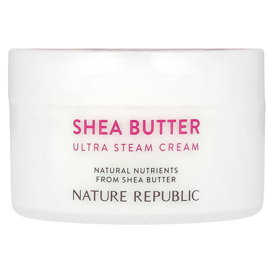 Nature Republic, Shea Butter, Ultra Steam Cream, 3.38 fl oz (100 ml)