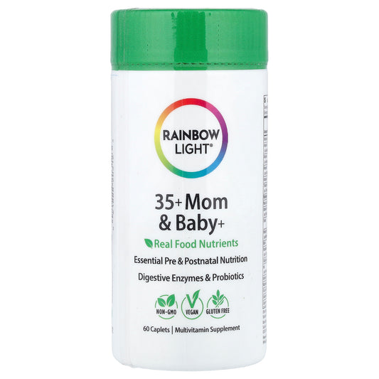 Rainbow Light, 35+ Mom & Baby+, 60 Caplets