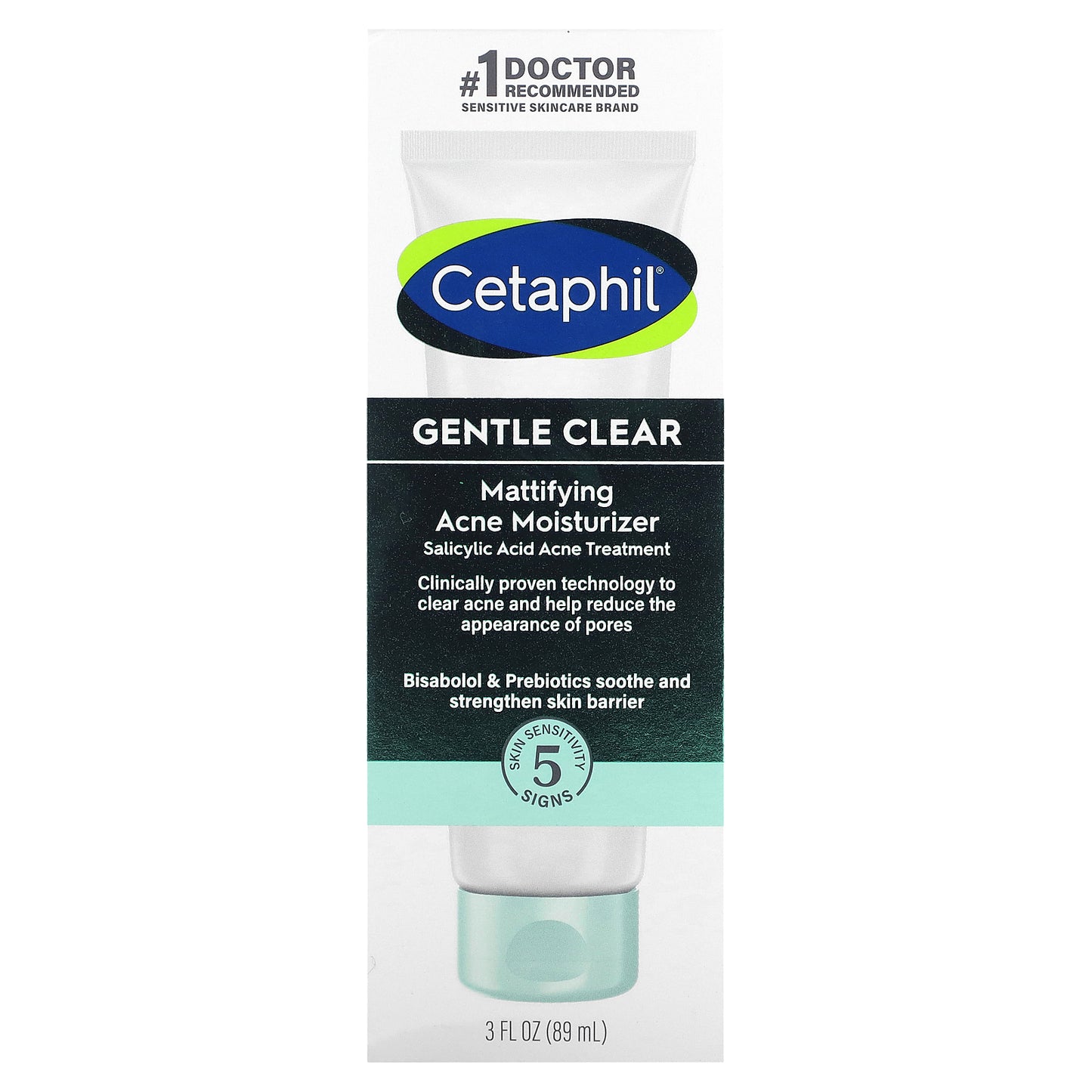 Cetaphil, Gentle Clear, Mattifying Acne Moisturizer , 3 fl oz (89 ml)