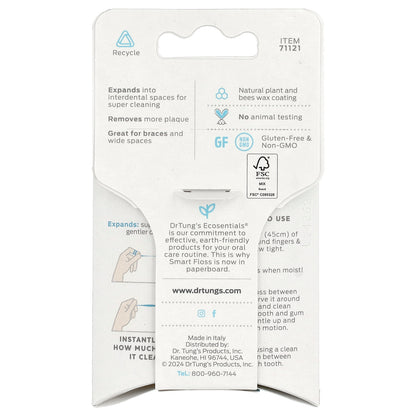 Dr. Tung's, Ecosentials™, Smart Floss®, Natural Cardamom, 30 yd (27 m)