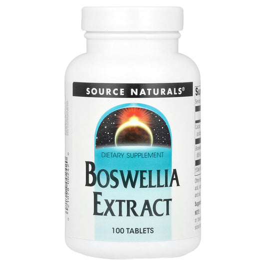 Source Naturals, Boswellia Extract, 100 Tablets