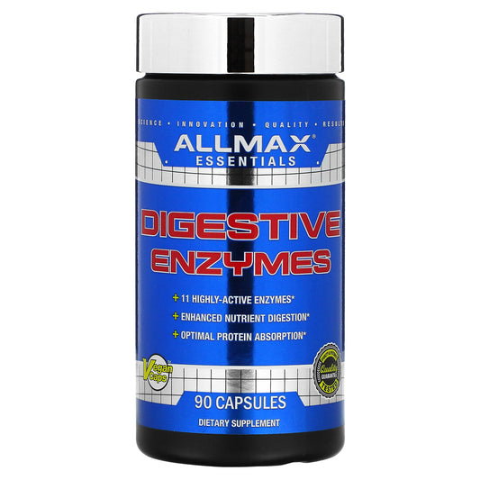 ALLMAX, Essentials, Digestive Enzymes, 90 Capsules