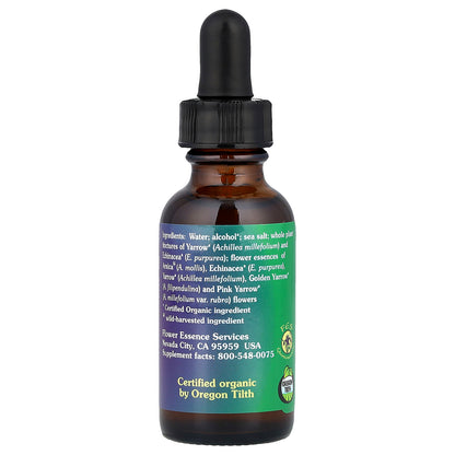 Flower Essence Services, Yarrow Environmental Solution, 1 fl oz (30 ml)
