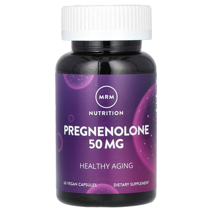 MRM Nutrition, Pregnenolone, 50 mg, 60 Vegan Capsules