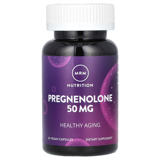 MRM Nutrition, Pregnenolone, 50 mg, 60 Vegan Capsules