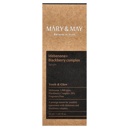 Mary & May, Idebenone + Blackberry Complex Serum, 1.01 fl oz (30 ml)