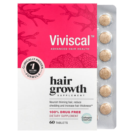 Viviscal, Hair Growth Supplement, 60 Tablets