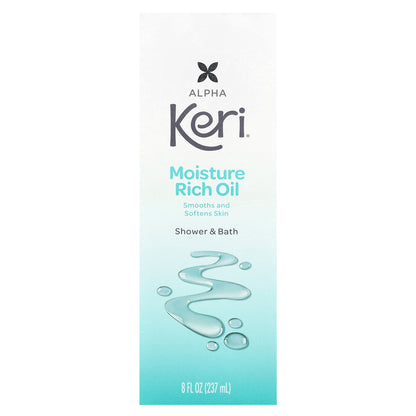 Keri, Moisture Rich Oil, Shower & Bath, 8 fl oz (237 ml)