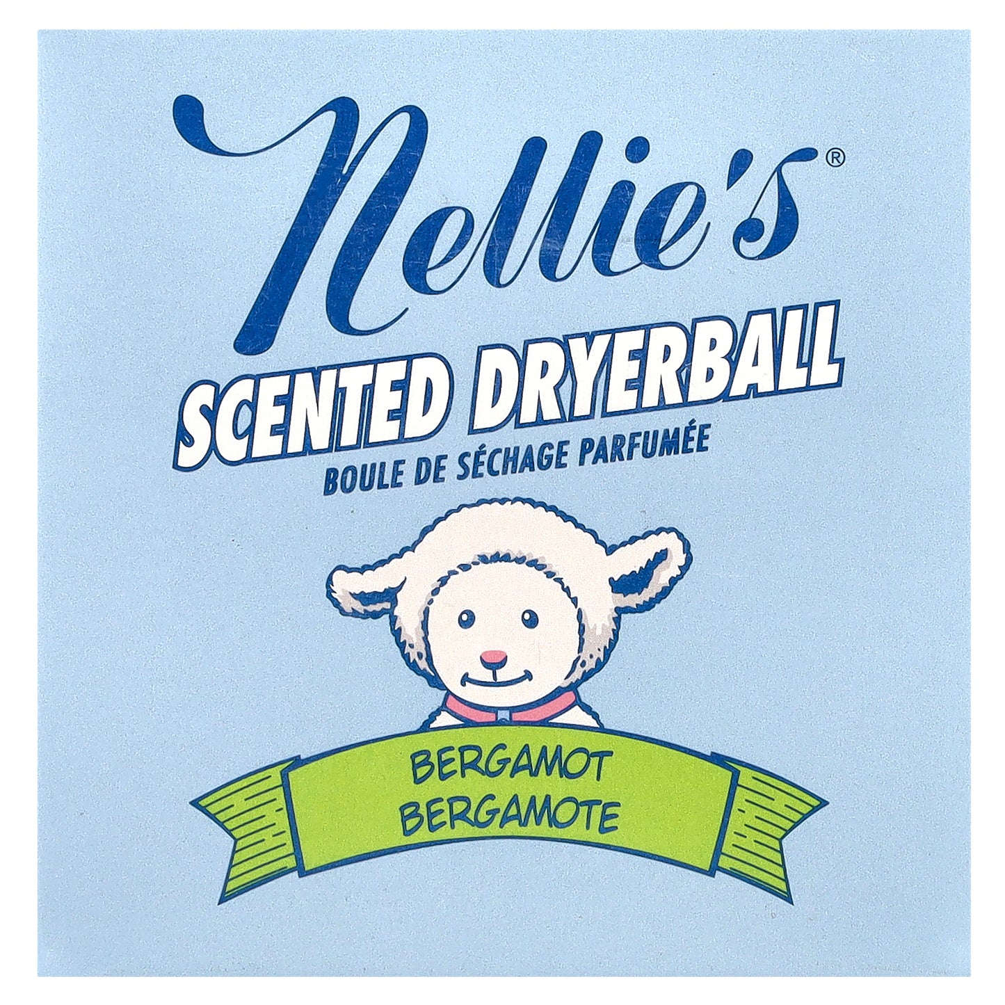 Nellie's, Scented Dryerball, Bergamot, 1 Dryerball