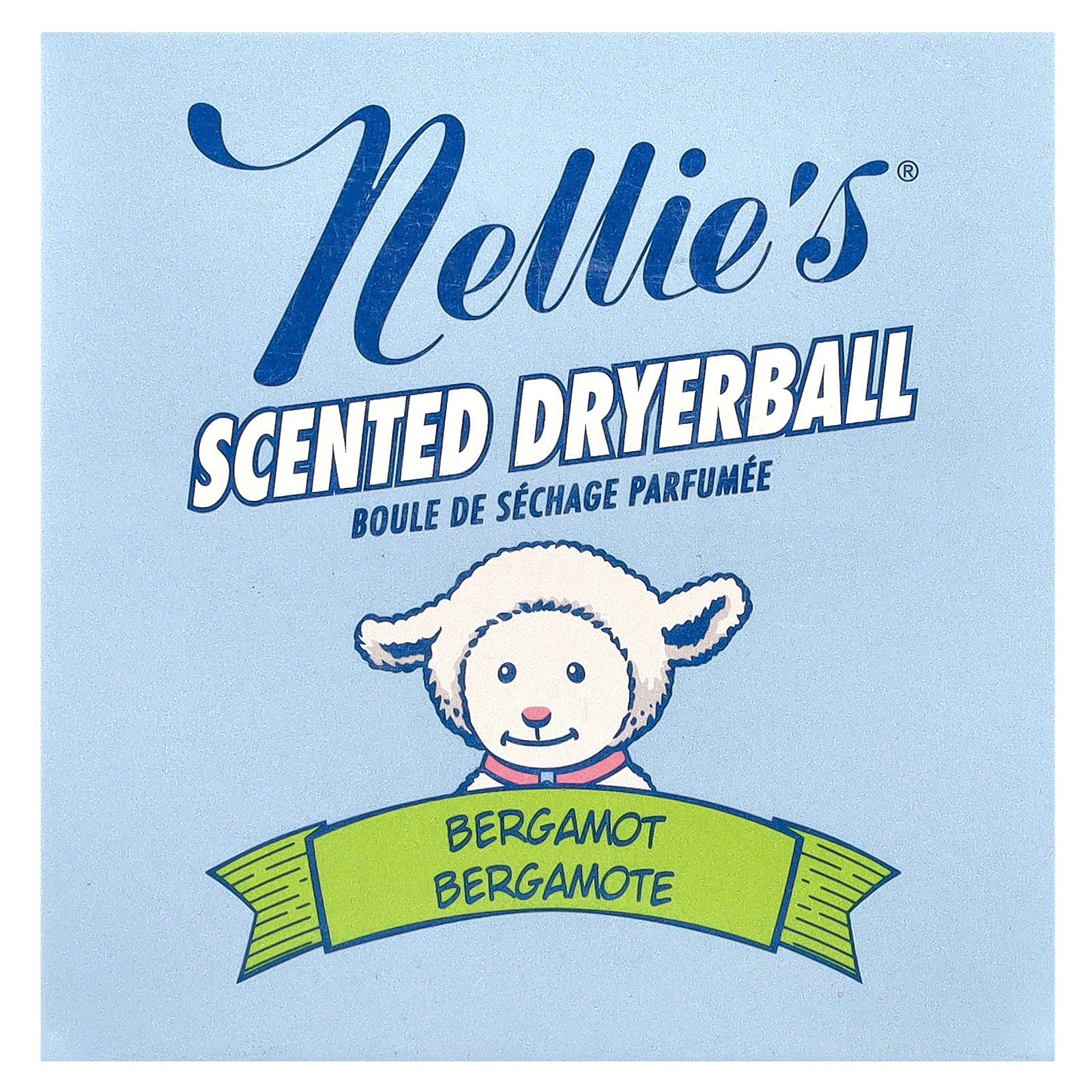 Nellie's, Scented Dryerball, Bergamot, 1 Dryerball