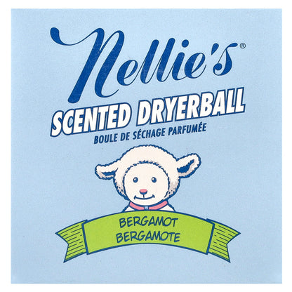 Nellie's, Scented Dryerball, Bergamot, 1 Dryerball