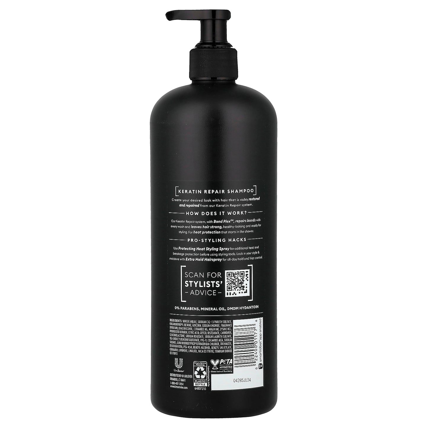 TRESemmé, Keratin Repair + Bond Plex™ Shampoo, 28 oz (828 mL)