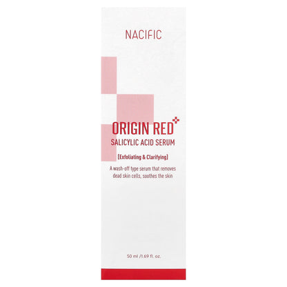 Nacific, Origin Red, Salicylic Acid Serum , 1.69 fl oz (50 ml)