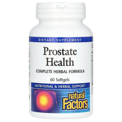 Natural Factors, Prostate Health, 60 Softgels