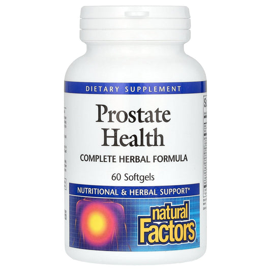 Natural Factors, Prostate Health, 60 Softgels