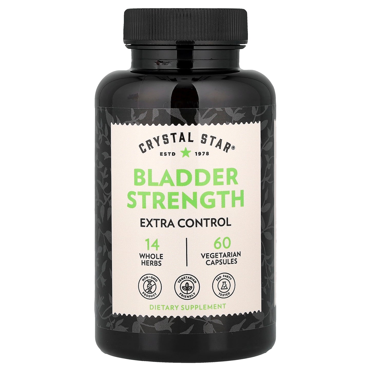 Crystal Star, Bladder Strength, 60 Vegetarian Capsules