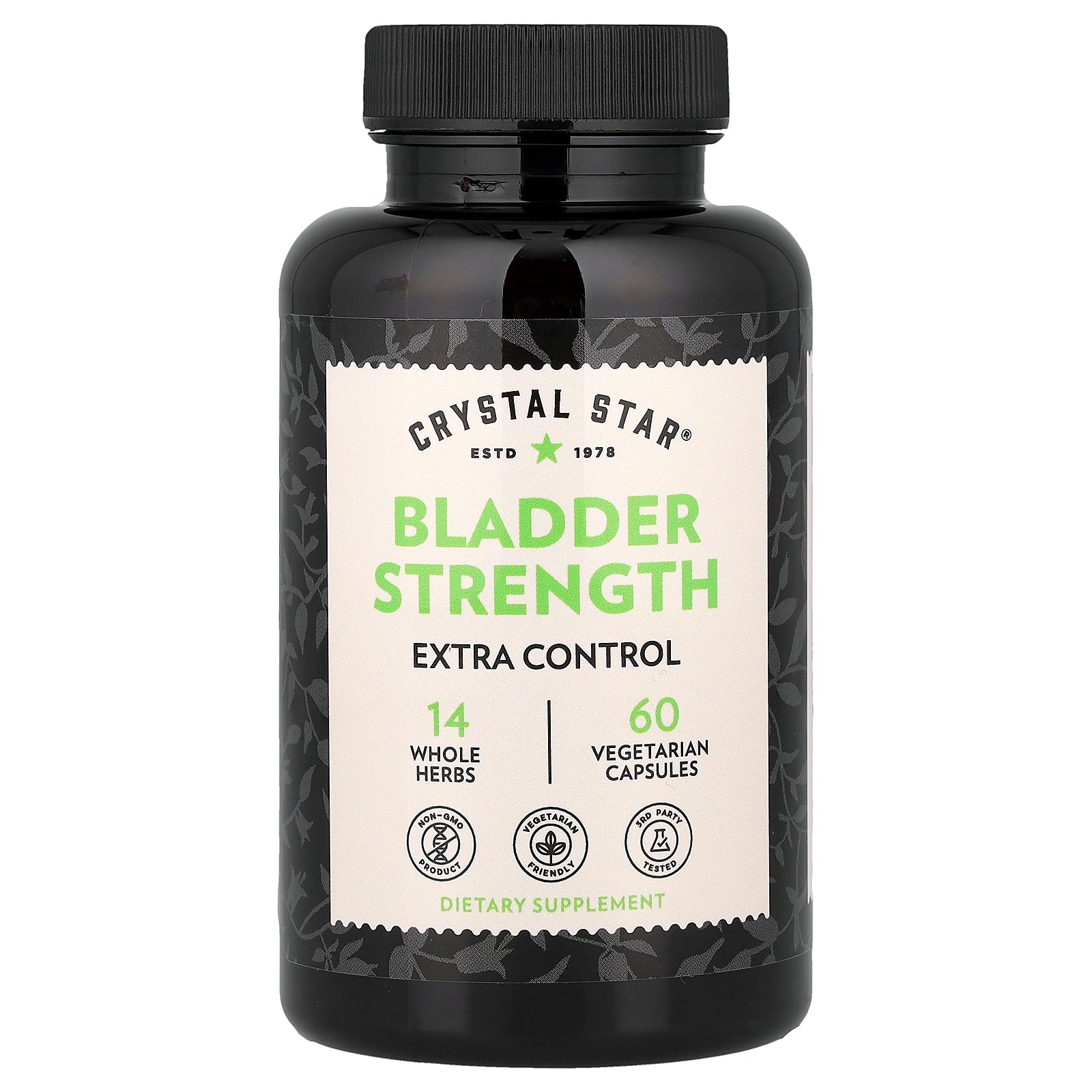 Crystal Star, Bladder Strength, 60 Vegetarian Capsules