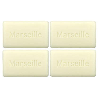 A La Maison de Provence, Hand & Body Bar Soap, Oat Milk, 4 Bars, 3.5 oz (100 g) Each