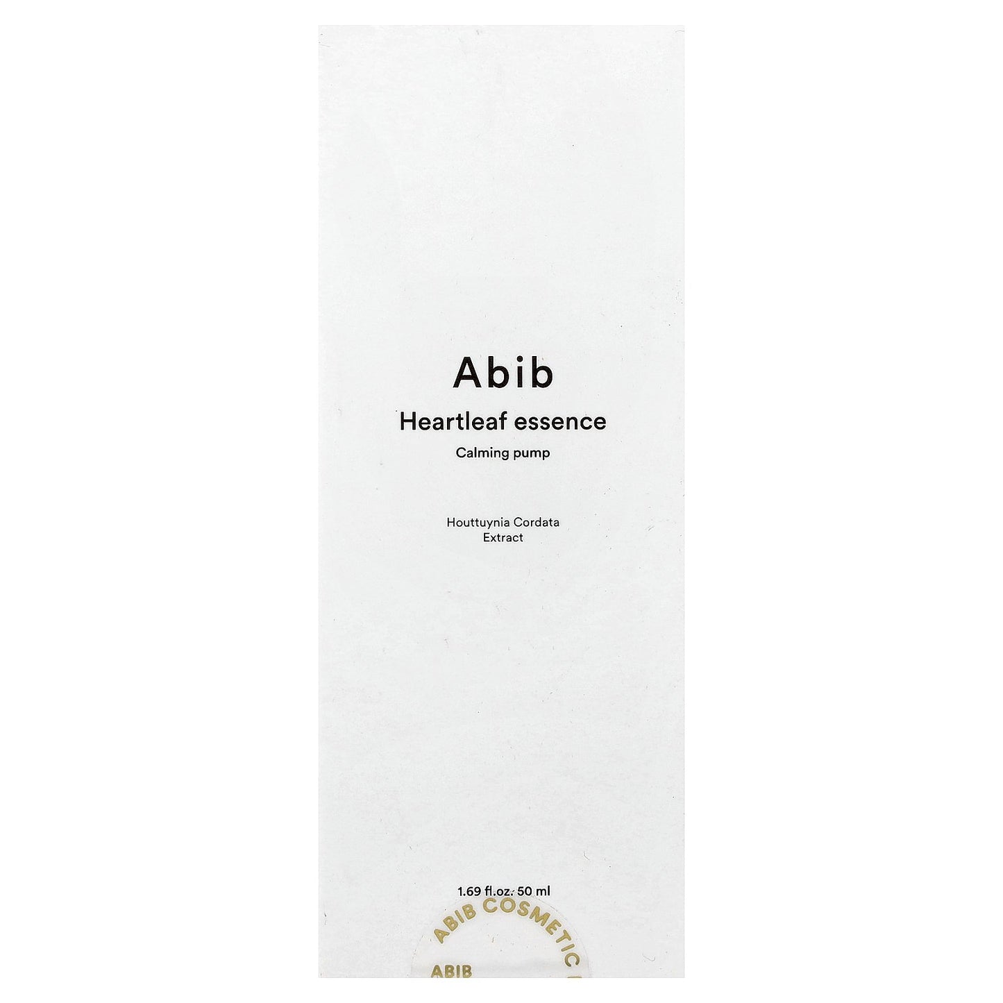Abib, Heartleaf Essence, Calming Pump, 1.69 fl oz (50 ml)