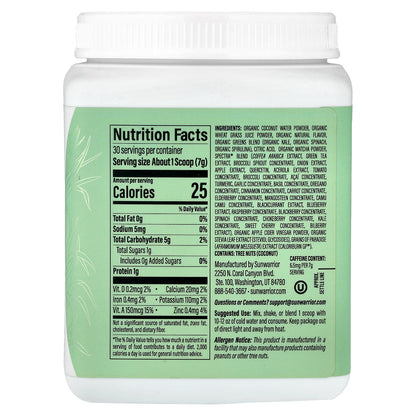 Sunwarrior, Shape, Thermo Greens™, Green Apple, 7.4 oz (210 g)