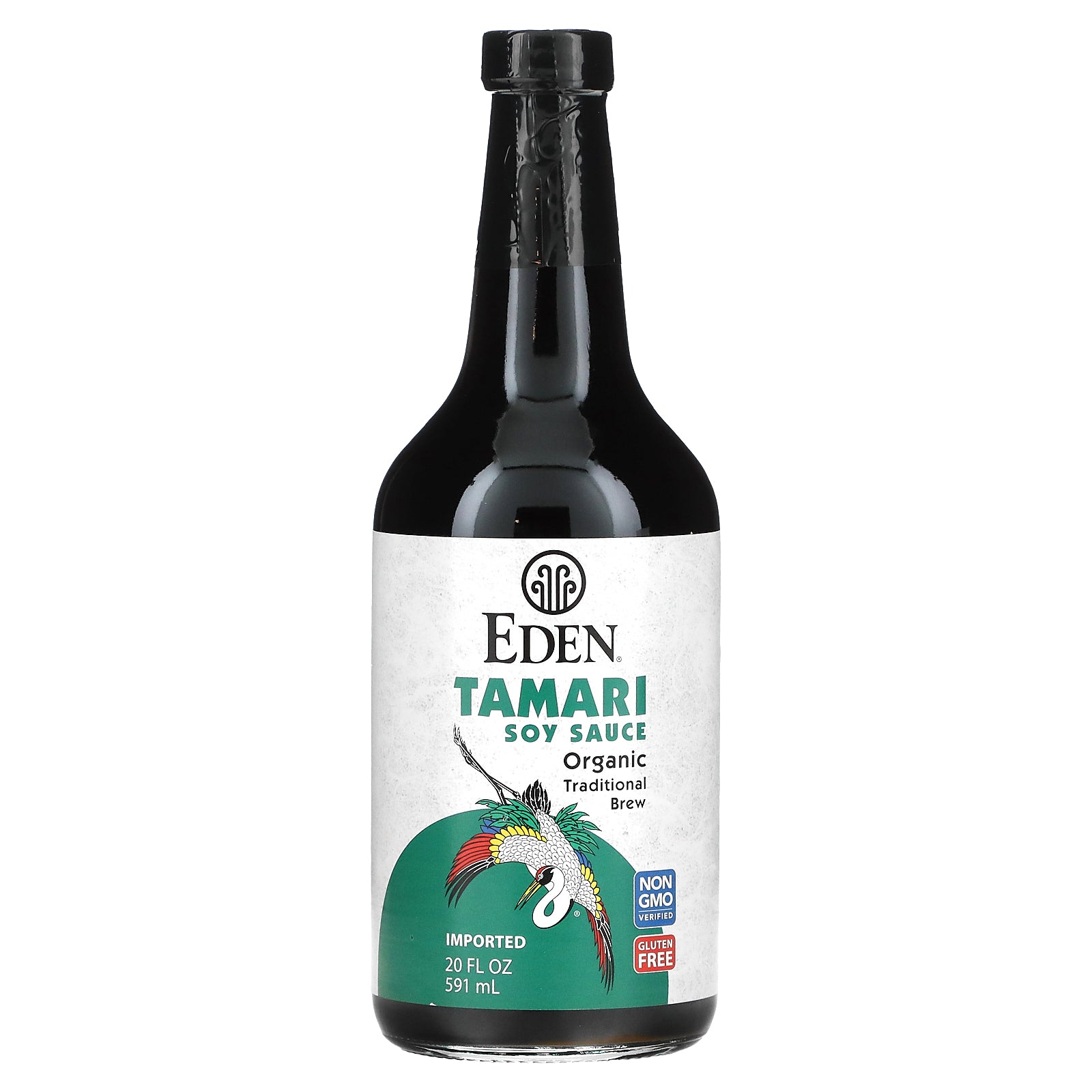 Eden Foods, Organic Tamari Soy Sauce, 20 fl oz (591 ml)