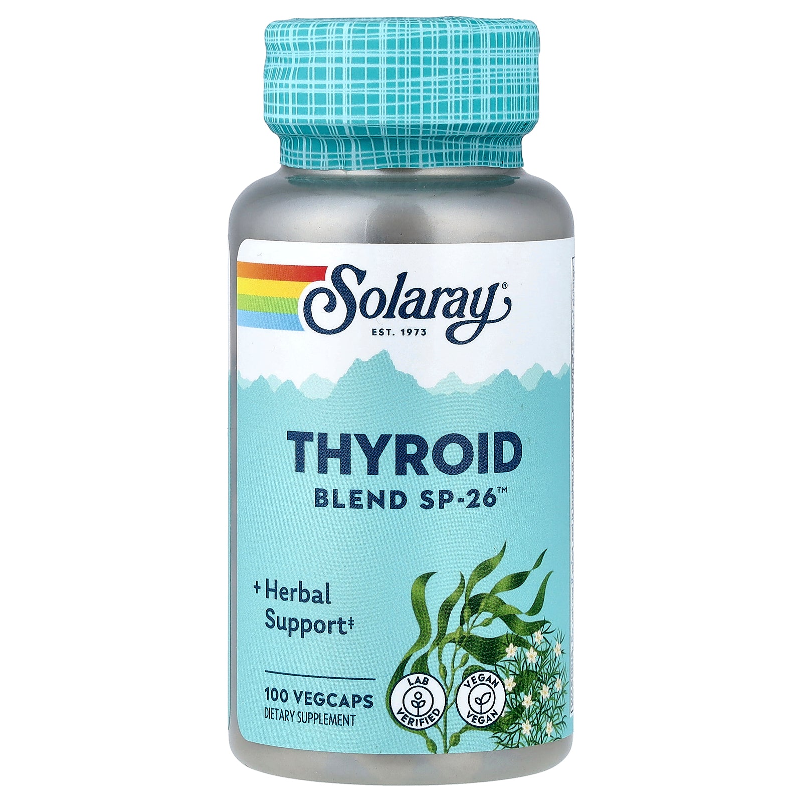 Solaray, Thyroid Blend SP-26™, 100 VegCaps
